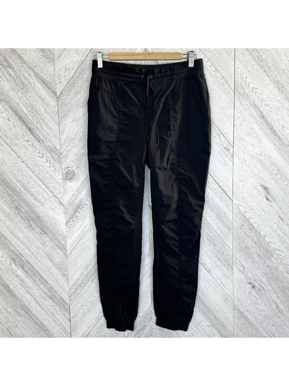 Indyeva Lastik II Jogger Hiking Pants Womens Size Small Black 26" Inseam